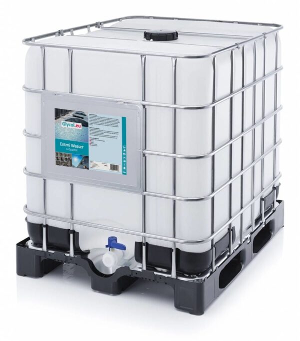 Gedemineraliseerd water | Halfgedemineraliseerd water | Gedemineraliseerd water | Osmose | 1000L
