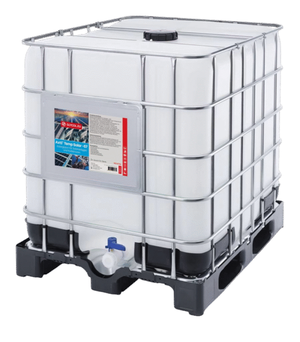 Zonne-propyleenglycol (-57 tot +190 graden) 1000L IBC